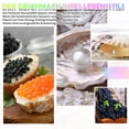 thumbnail image 3 of Yuarrent 2 unids/set cuchara medidora con forma de concha elegante entusiastas del té cuchara de Caviar cuchara de concha Cocina y Comedor, 3 of 6