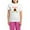 With Pink Pant, variant on CafePress - Santa's Little Helper Women's Light Pajamas - Women's Short Sleeve Print T-Shirt and Pants Light Cotton Pajama Set