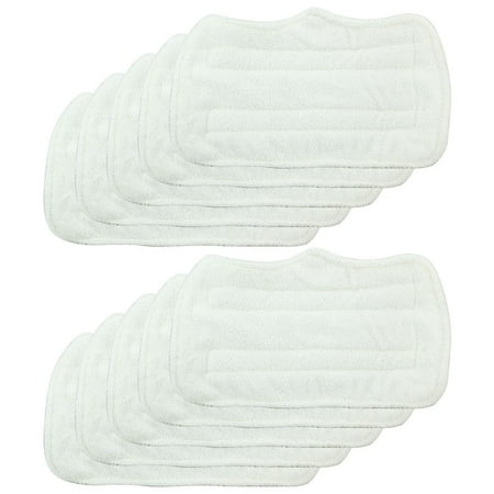 Mhp Part - 10 Pack Felji Replacement Microfiber Pads For Shark Steam Mop Euro Pro S3101 S3250, Part XT3101