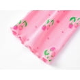 thumbnail image 6 of Beezizac Cute Pink Tulip Pajamas for Baby/Toddler/Little Girls Snug-Fitting Long Sleeves & Pants PJ Set Size 2T, 6 of 7