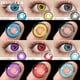 thumbnail image 2 of D'ORELLA-lentillas de colores para ojos, lentes de contacto coloridas para Cosplay de Anime, maquillaje de belleza para Halloween, 1 par, 2 of 4