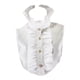 thumbnail image 2 of de cuello alto desmontable con cuello falso, media , cuello falso ajustable para mujer, ropa de mujer, accesorios decorativos Hugo Collar falso de encaje de algodón para mujer, 2 of 9