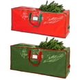 thumbnail image 2 of Christmas Tree Storage Bag Holiday Decor Organizer For 6 7ft Trees With Carry Handle, 2 of 3