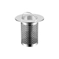 thumbnail image 2 of Desagüe Del Piso Filtro de desagüe de acero inoxidable para lavabo de baño, con rejilla para recoger el pelo (33 mm, 1 pieza). Rkxzt, 2 of 7
