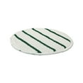 thumbnail image 2 of Low Profile Scrub-Strip Carpet Bonnet 19" Diameter, White/Green, 2 of 2