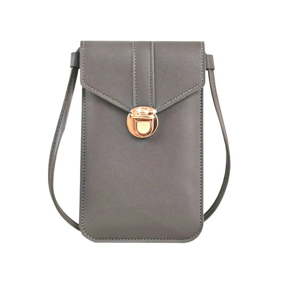 Crossbody Small Bag With Touch Screen cell Phone Window