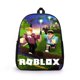 thumbnail image 4 of Roblox mochila de gran capacidad para niños y niñas, mochilas escolares para estudiantes de primaria y secundaria, Impresión de juego periférico, nuevo, 4 of 4