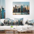 thumbnail image 4 of Designart New York City Skyline - Photography Throw Pillow - 12x20, 4 of 5
