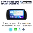 thumbnail image 3 of Radio de coche Android 2Din para Mercedes Benz Clase R R300 R350 R280 R320 R500 W251 2007-2011 Reproductor de vídeo multimedia IPS Carplay GPS, 3 of 5