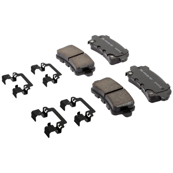 ACDelco Gold Performance Ceramic Brake Pad Set, w/ Hardware