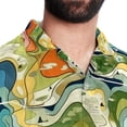 thumbnail image 5 of Atlas Men's Casual Printed Button Down Short Sleeve Beach Shirts, 5 of 6