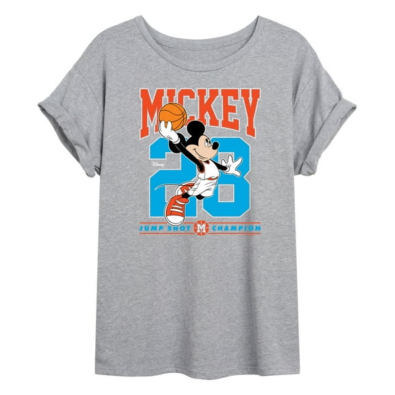 Disney - Mickey Jump Shot - Women's Oversized T-Shirt