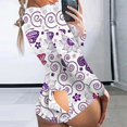 thumbnail image 1 of Mono de Navidad para mujer, ropa de dormir Sexy con solapa abierta en el trasero para adultos, mono, pijama Sexy de Navidad, camisón largo 2023, 1 of 4