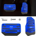 thumbnail image 2 of PENGX 2pcs Non-Slip Aluminum Alloy Car Pedal Pads  Automatic Transmission Brake & Gas Pedal Covers  Anti-Skid Performance Pedal Set  Auto SUV ATV Replacement Accessories (Automatic), 2 of 7