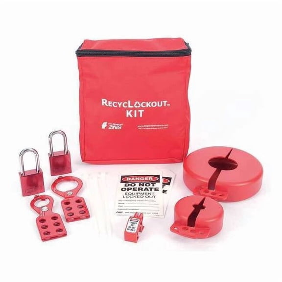 Zing Lockout Kit,Filled,Valve 2732
