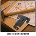 thumbnail image 3 of OHOIOLLA 8Ud Conectores Interlock De Acero Para Sofá Modular Que Prolongan Vida Del Mueble, 3 of 7