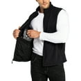 thumbnail image 4 of 33,000ft Men's Fleece Vest, Lightweight Warm Zip Up Polar Vests Outerwear with Zipper Pockets, Sleeveless Jacket, 4 of 6