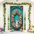 thumbnail image 4 of YWIYIUD 1PC Happy Easter Door Cover Easter Decorations, 71x35 Inch Easter Rabbit Eggs Door Banner Welcome Easter Banner Spring Theme Rabbit Door for Front Door Wall Indoor Outdoor Home Decor, 4 of 7
