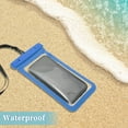 thumbnail image 2 of Ofertas Únicas 2 Pcs Bolsa Móvil Impermeable Azul Funda Impermeable Universal Compatible con Teléfono 4.53"x8.27", 2 of 6
