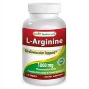 Best Naturals L-Arginine 1000mg, 120 Ct