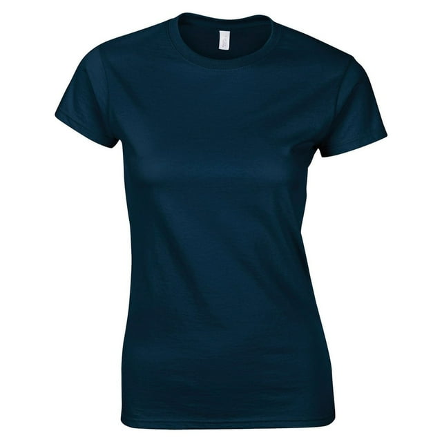 Gildan T-Shirt Ajusté en Coton Ringspun Uni pour Femmes Softstyle