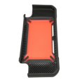 thumbnail image 2 of Game Console Protective Cover TPU Drop Protection Protective Case Heat Dissipation Back Cover for Switch Black Red, 2 of 5