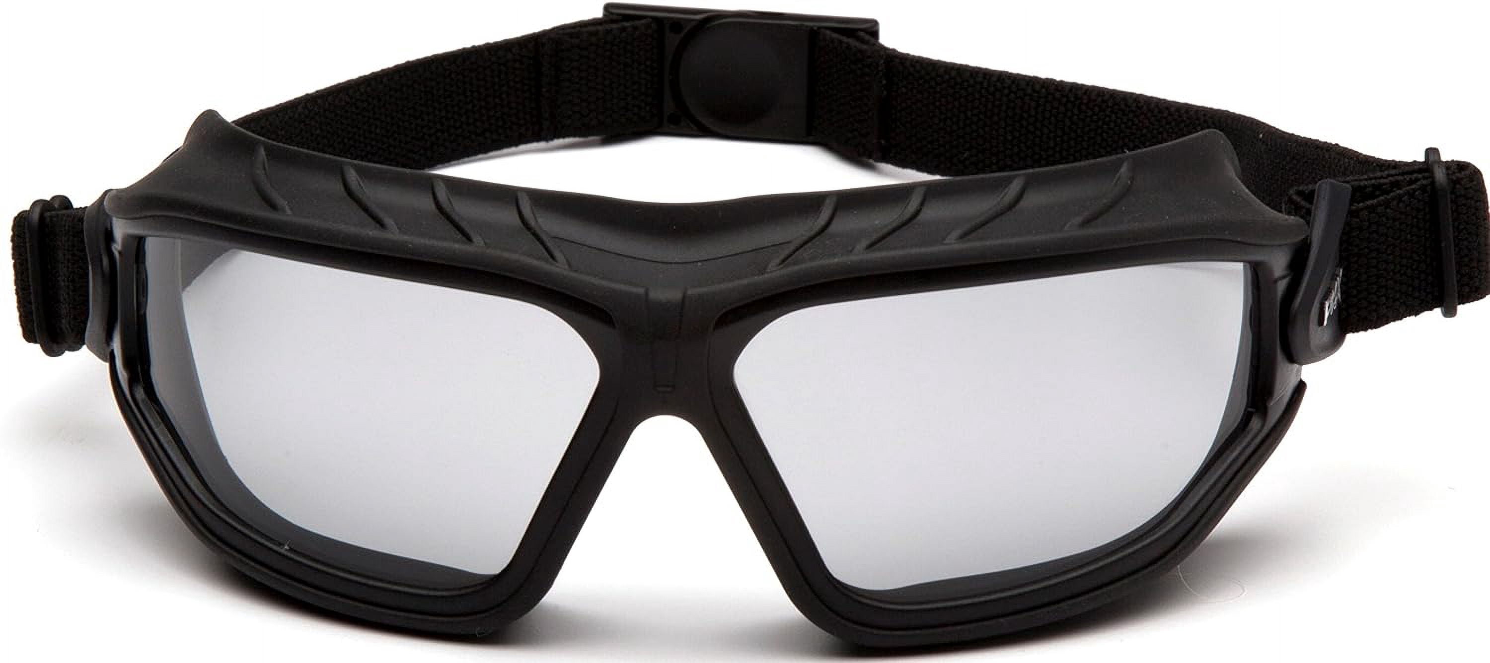Pyramex Safety GB10025TM Torser Safety Goggles Light Gray H2max Anti-fog Lens