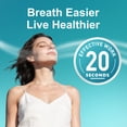 thumbnail image 5 of Nascool Nasal Irrigation System Electric Sinus Rinse Machine Nose Cleaner for Adult Sinus Symptoms Relief with 50 Saline Packets (White), 5 of 13