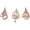 2rose Gold, variant on Elegant Modern Islamic Wall-Art Decor slamic Wall Art Allah (S.W.T) Mohamed (S.A.W) Masha'Allah Masha Allah God Will Compressed Wood 23.5"x12" 3pc Set (Brown/Espresso)