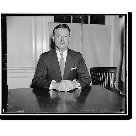 Historic Print, Paul Hart, secret service agent of White House, 18" x 24"