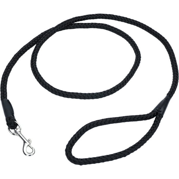 Coastal 6' Rope Dog LeashBlack
