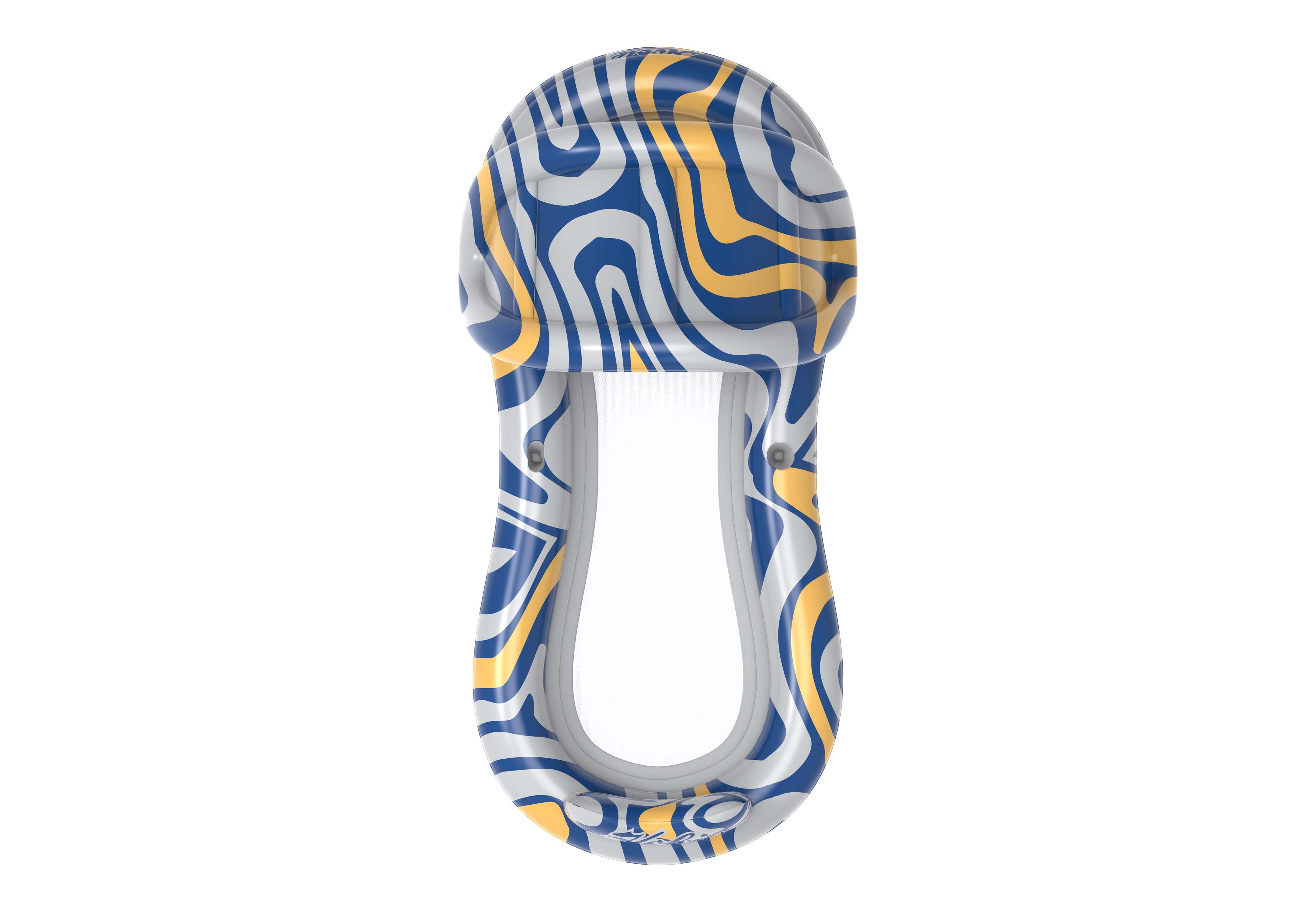 Hobie Inflatable Pool Lounger with Shade for Kids and Adults, Ages 8 & up,