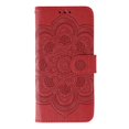 thumbnail image 4 of For Xiaomi Redmi Note 14S 4G Case PU Leather Mandala Imprinted Design Wallet Phone Cover - Grey, 4 of 5
