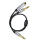 thumbnail image 5 of Cable Divisor En Y De 6,35 Mm, Cable Divisor De Sonido Plug And Play Hembra A Macho Dual Estable Para Mezclador Para Altavoz, 5 of 8