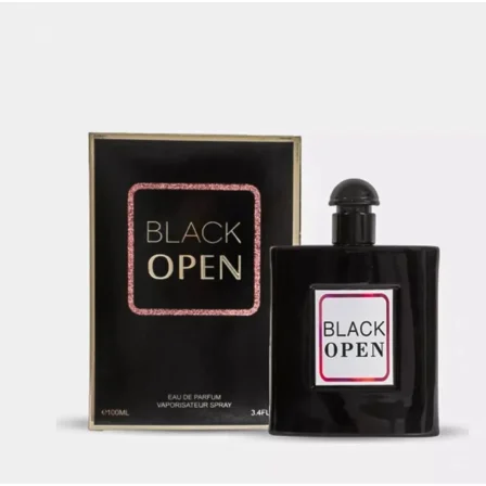Black Open Eau de Parfum Spray for Women, 3.4 fl oz / 100 ml