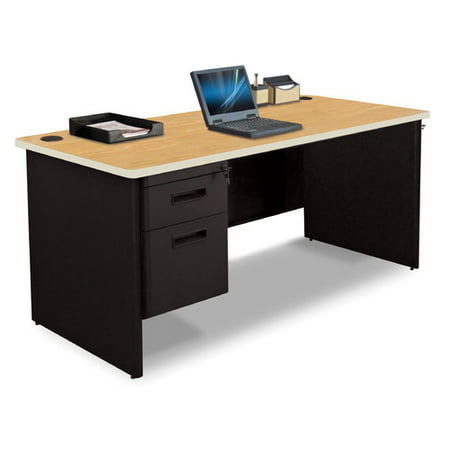 Marvel Office Furniture Pronto Single Pedestal Computer Desk