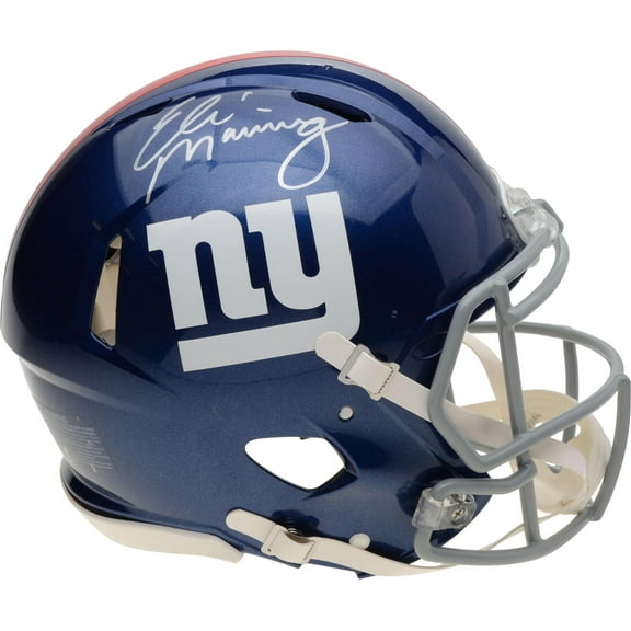 Eli Manning New York Giants Autographed Riddell Speed Pro-Line Helmet