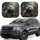 thumbnail image 1 of Fotbe Forest Plant Raccoon Juego de 2 Piezas de Parasoles para Parabrisas | Bloqueador Solar para Auto | Accesorios Plegables para Protección Solar Interior-Medium, 1 of 6