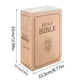 thumbnail image 3 of Almohada con Versículo Bíblico En Forma de Libro Que Se Puede Abrir (33 X 22 X 10 Cm), Cojín de Espuma Roja con Versículo Bíblico de 1 Corintios 13 | Regalo Acogedor de La Santa Biblia En Forma de Li, 3 of 6
