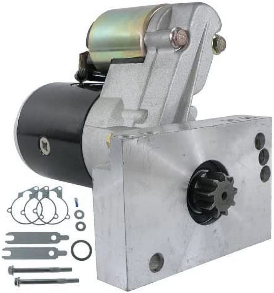 SBC Chevy Mini Starter High Black 1.4KW 153 168 Tooth 350 400 Small