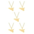 thumbnail image 2 of Maytalsory Map Of Sicilia Necklace Show Love For Favorite Place In Style Stainless Steel Map Necklace Stylish Simple Personalized gold 5Set, 2 of 6