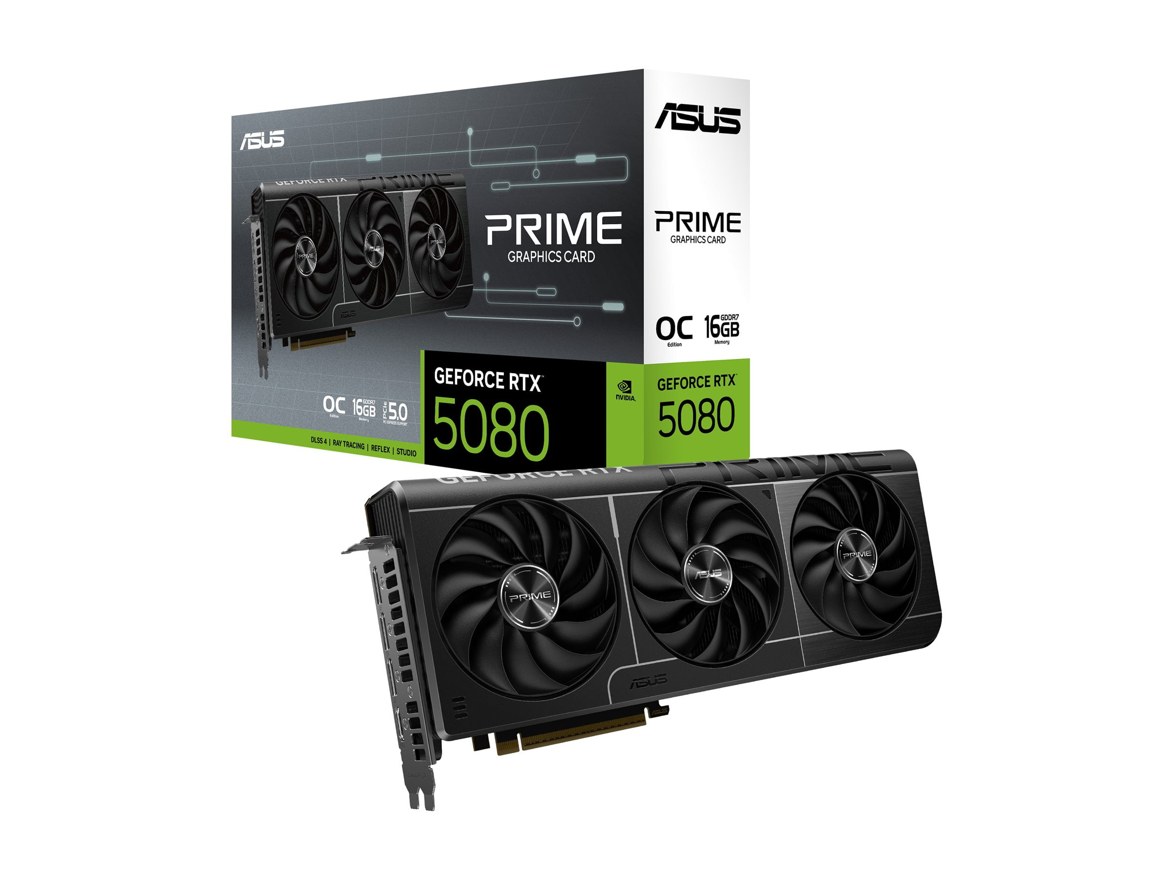 Asus NVIDIA GeForce RTX 5080 Graphic Card, 16 GB GDDR7 - Walmart.com