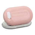 thumbnail image 1 of 3 Hole Puncher, Compact DIY Manual Handheld Paper Punch with Built in Lock for Home Office and Student Use ABS Iron, 1 of 7