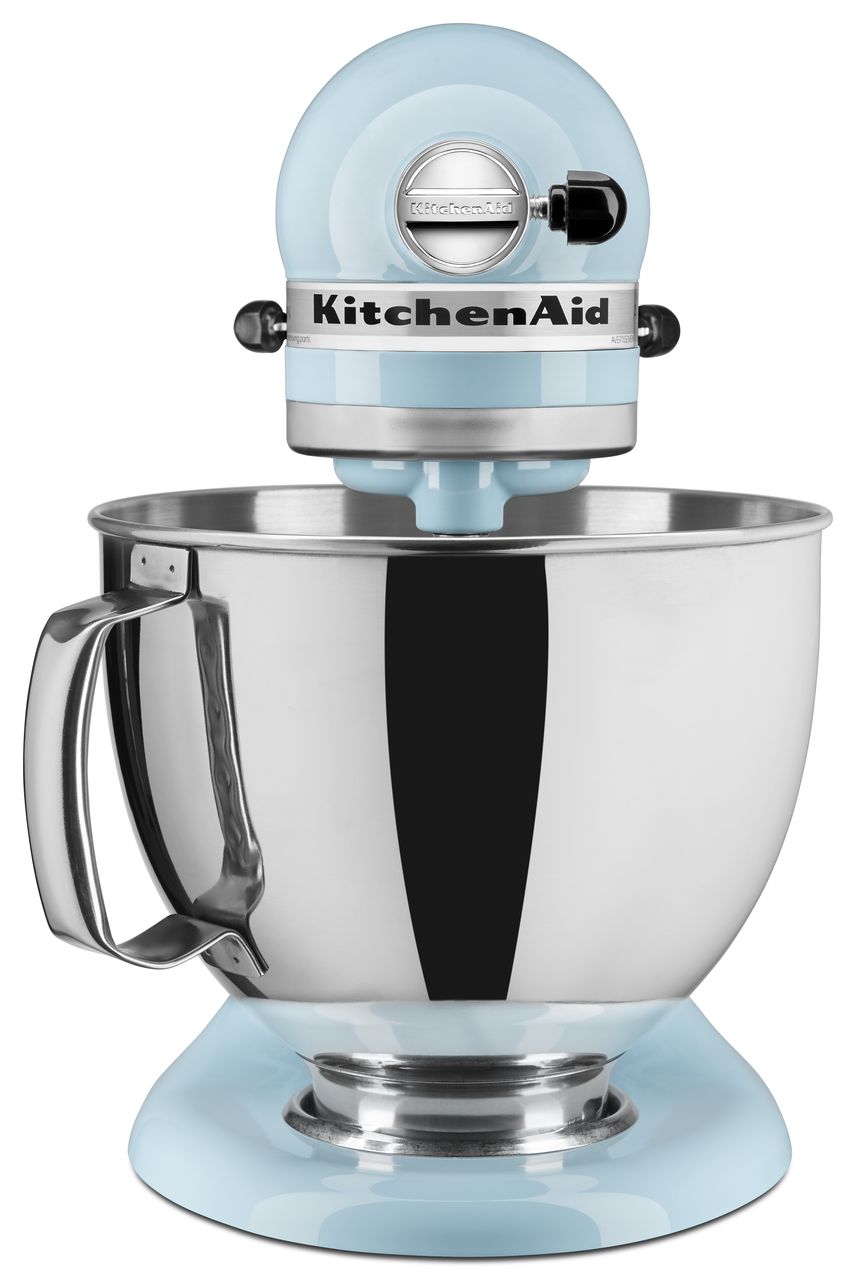 KitchenAid KSM150PSGB Artisan Series 5-Quart Mixer, Glacier Blue ...