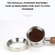thumbnail image 5 of Ounissouiy Anillo de dosificación de café en polvo de acero inoxidable, accesorios de manipulación, receptor de bucle de filtrado, anillos recargables, Juegos de servir café y té 58 mm Ounissouiy HA064608-03, 5 of 6