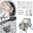 thumbnail image 6 of Tropical Leaves Bird Kitchen Towel Bathroom Hand Towel Kitchen Dishcloth Water Absorption Household Cleaning Cloth, 6 of 7
