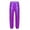 Purple, variant on Kids Girls Glossy Metallic Long Pants High Waist Hip Hop Jazz Dance Bottoms Long Trousers Purple 16