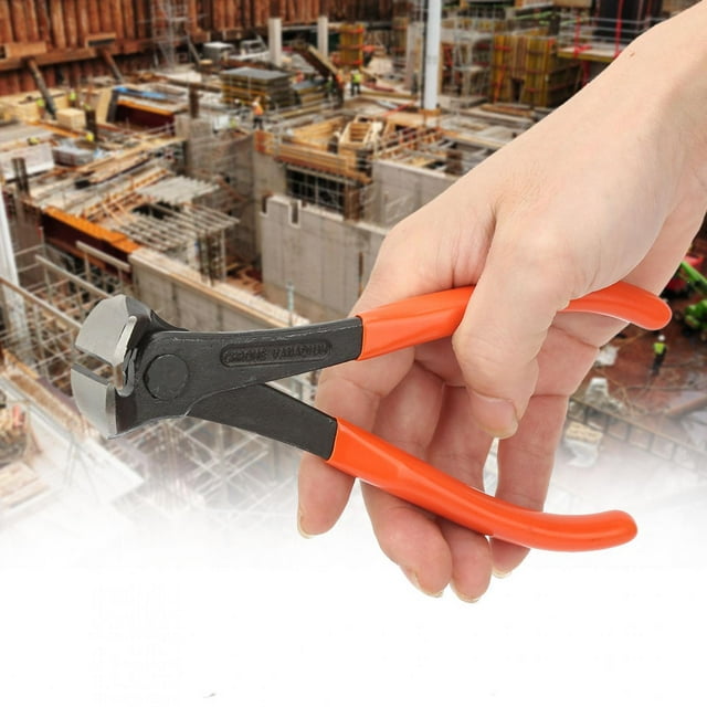 Sharpness End Cutter Plier, -Vanadium Alloy Steel PVC Plastic Handle End Cutter, For Hard Wire Soft Wire