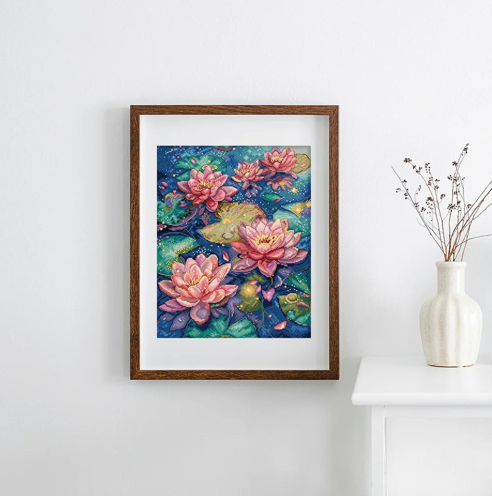 Water lily L9910 Counted Cross Stitch Kit