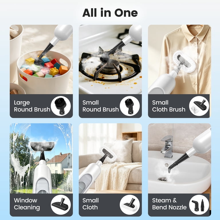 YOMA 6-in-1 Steam Mop with Multiple Accessories photo 5